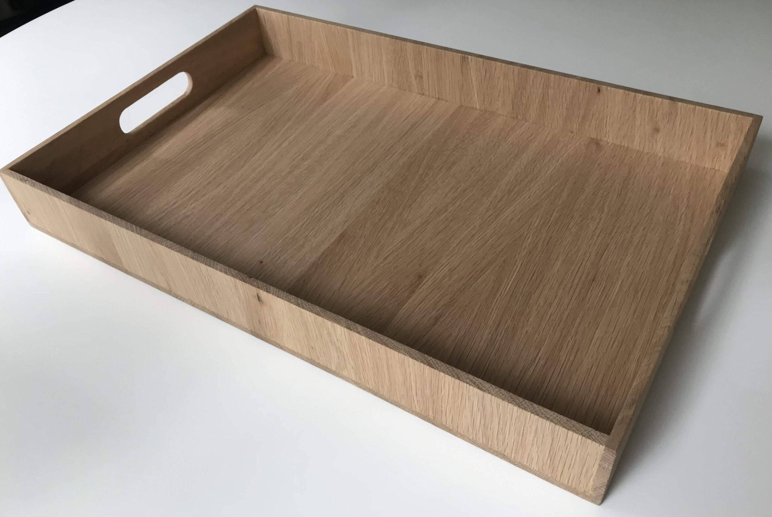 Eikenhouten dienblad (40x40 cm) - Afbeelding 3