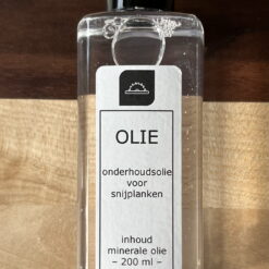 Onderhoudsolie voor snijplanken