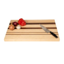 Snijplank van esdoornhout en Amerikaans notenhout (60 x 40 cm)