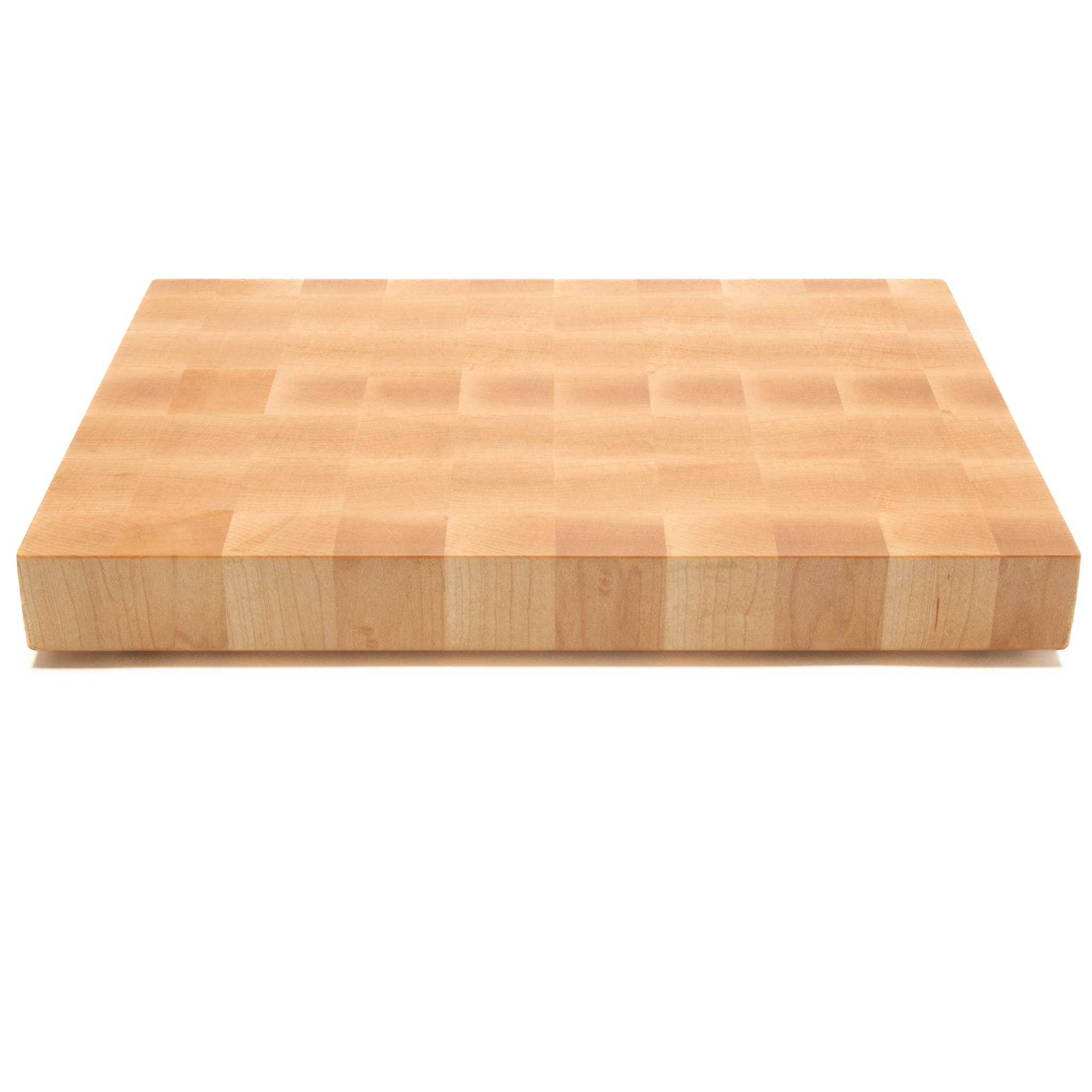 SNP25101701 - Kopshouten snijplank van esdoorn 40 x 30 x 4 cm - vooraanzicht